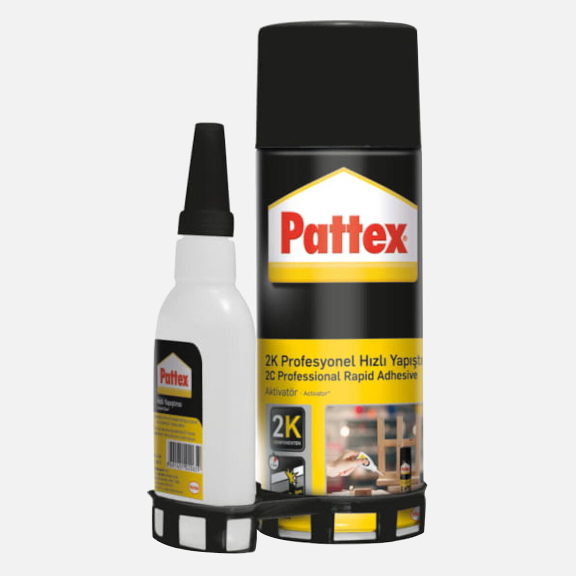    Pattex 2K Hızlı Yapıştırıcı 400 + 70 Ml  