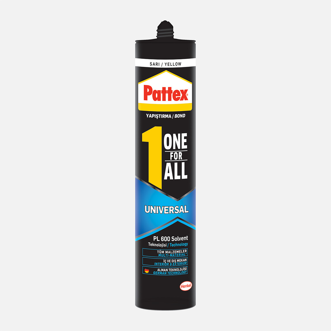    Pattex One For All-Universal Montaj Yapıştırıcısı 375 Gr/300 Ml  