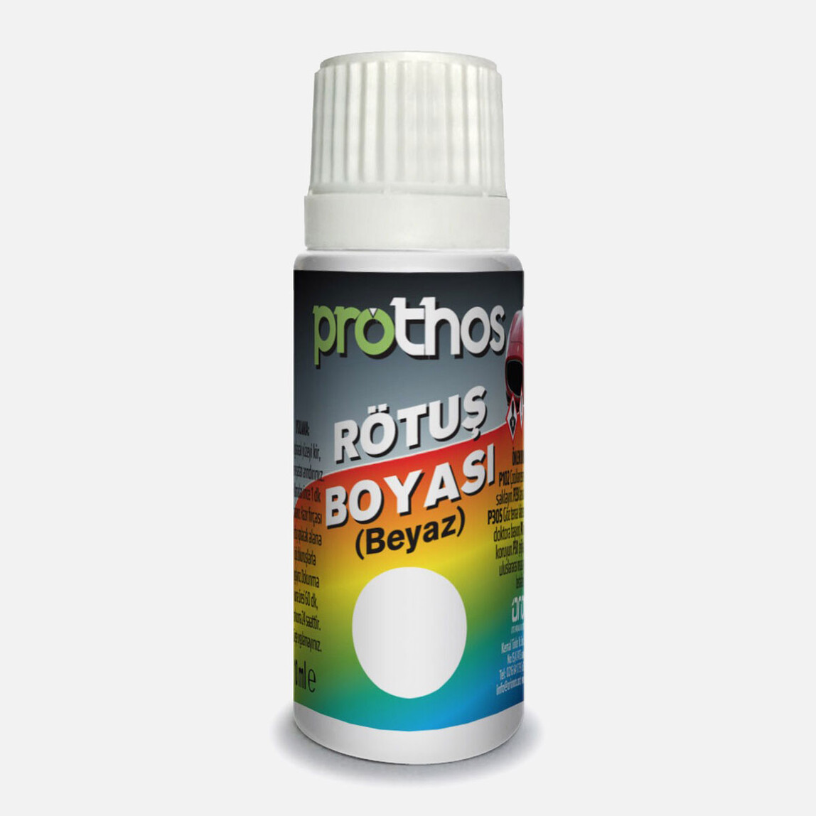    Prothos Oto Rötuş Boyası (Beyaz)  