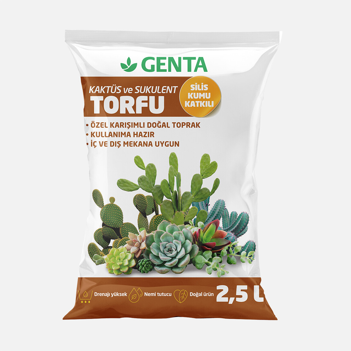    Genta Kaktüs Toprağı 2.5 lt  