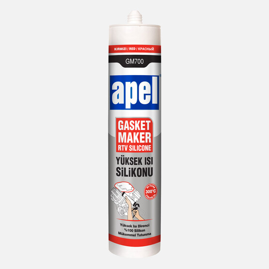 Apel 310 ml RTV Silikonu Kırmızı Gm700 Apel 
