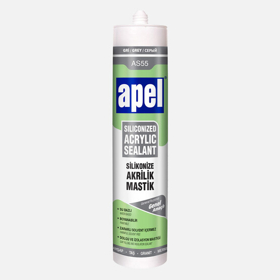 Apel 500 g Silikonize Akrilik Mastik  gi Apel 