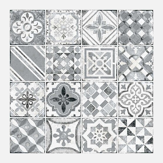 Ege Seramik Marrakesh Gri Mix 20x20cm