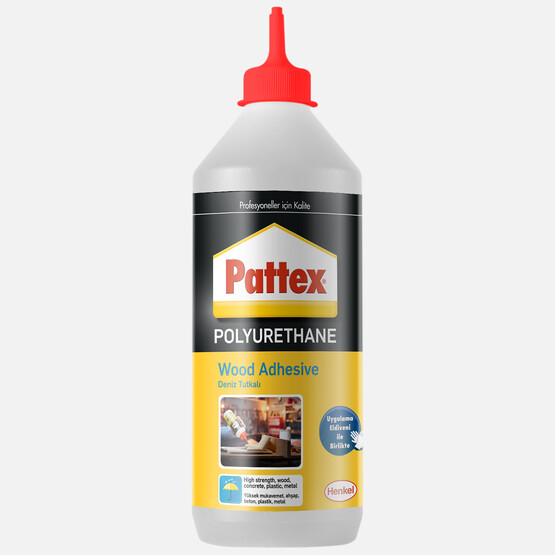 Pattex Polüretan Deniz / Ahşap Tutkalı 500 Gr / 410 Ml 