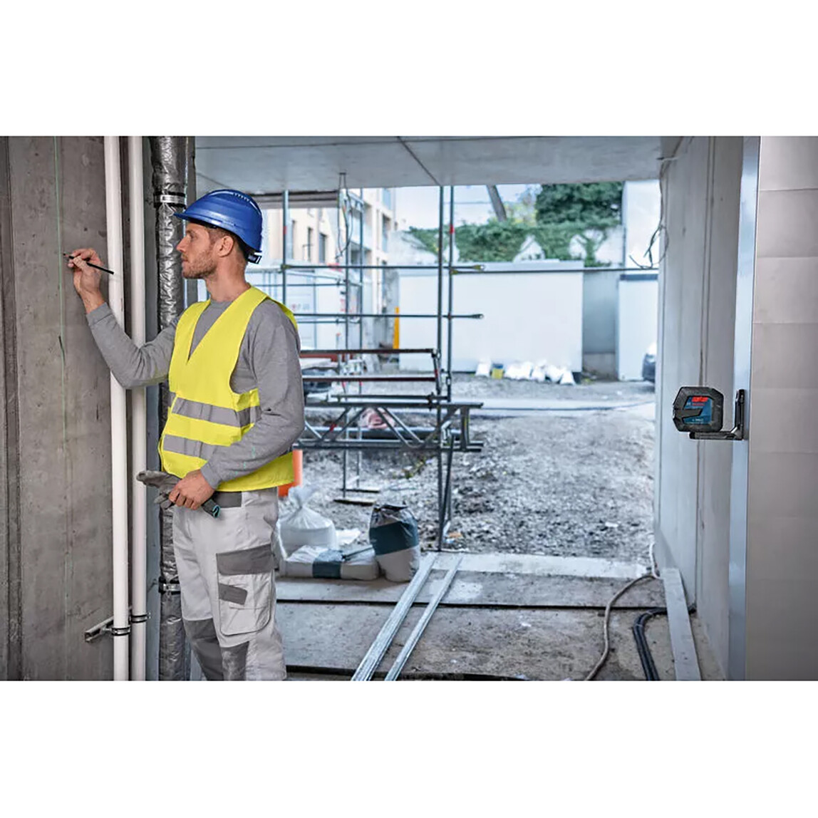    Bosch GLL2-15G+LB10 15m Lazer Hizalama   