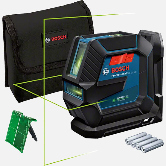 Bosch GLL2-15G+LB10 15m Lazer Hizalama  