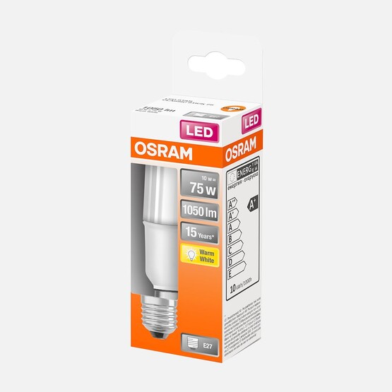 Osram Led Stick 75 10 W Sarı Klasik E27 Duy Led Ampul  
