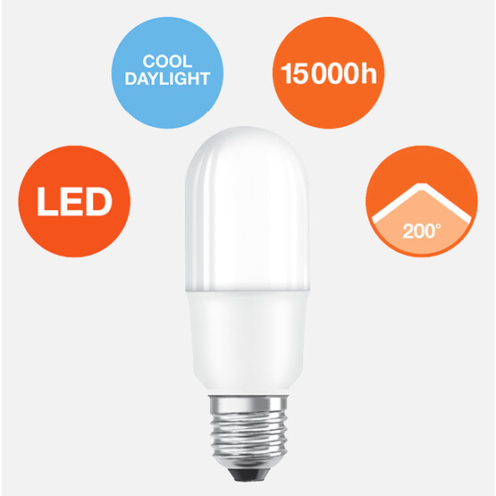 Osram Led Stick 10 W Beyaz Klasik E27 Duy Led Ampul  