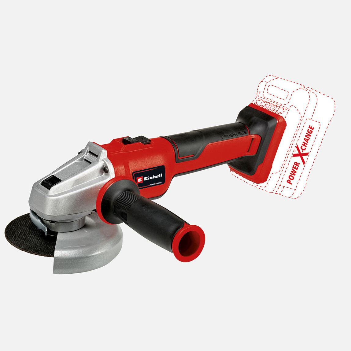    Einhell Axxio 18/115 mm Kömürsüz Avuç Taşlama Makinesi -Solo (Akü ve Şarj Cihazı Dahil Değildir.) 