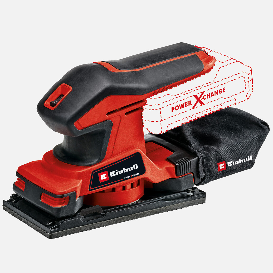    Einhell TC-OS 18/187 Li Solo Titreşim Zımpara  