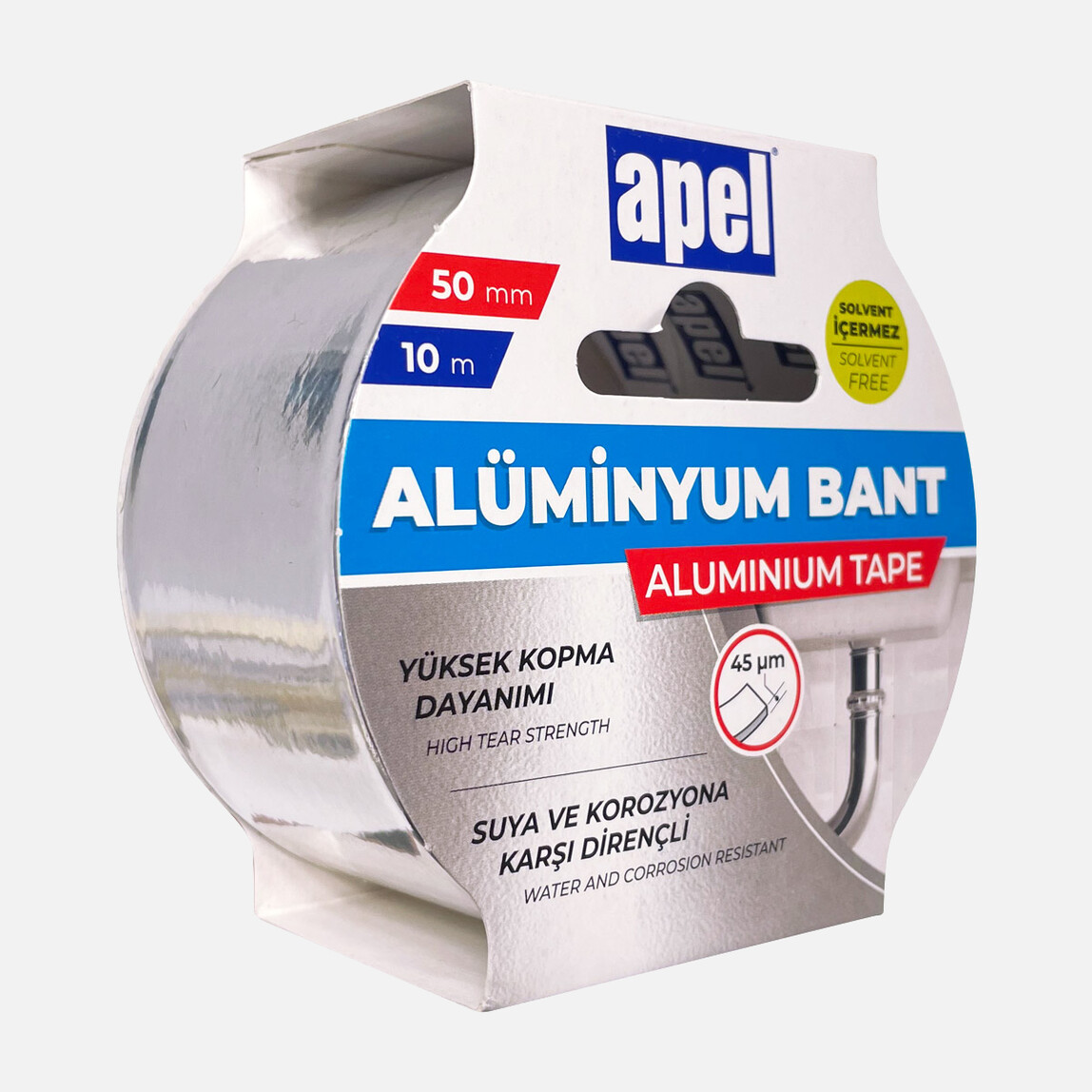    Apel Alüminyum Bant Askılı Karton 50mm X 10m   