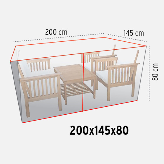 Homaks 200 Koltuk Takımı Koruma Örtüsü 