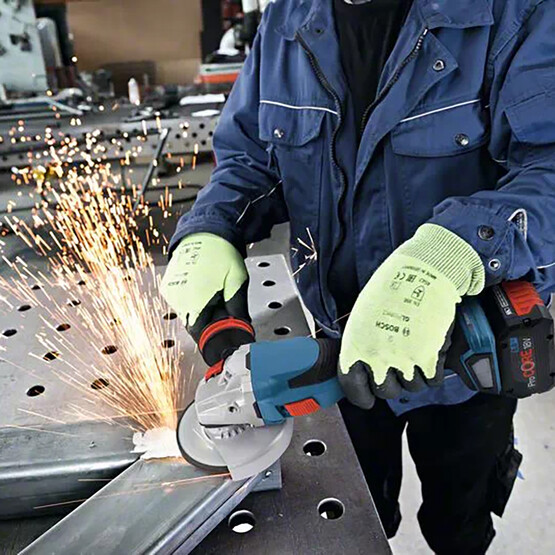 Bosch GWS 1500W 125 mm Profesyonel Akülü Taşlama Makinesi -Solo (Akü ve Şarj Cihazı Dahil Değildir.)