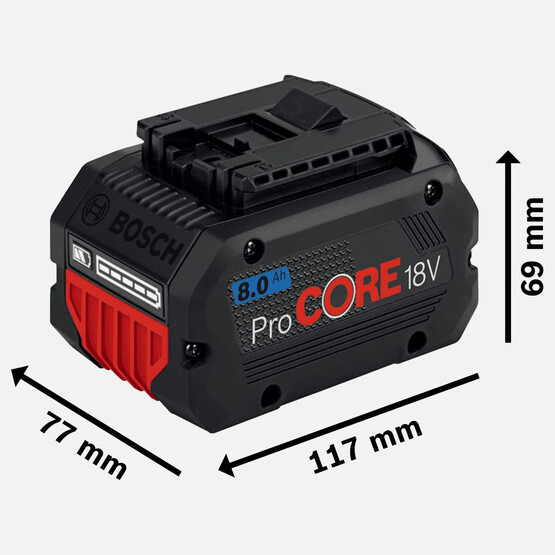 Bosch Profesyonel ProCore 18V 8,0 Ah Akü 