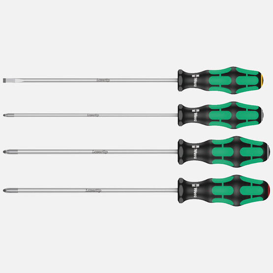 Wera Kraftform Plus Tornavida Set 200 mm Uzun 335/350/355/4 