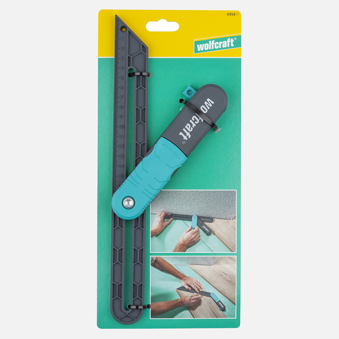    Wolfcraft Çizim Fonksiyonlu Açı Alma  
