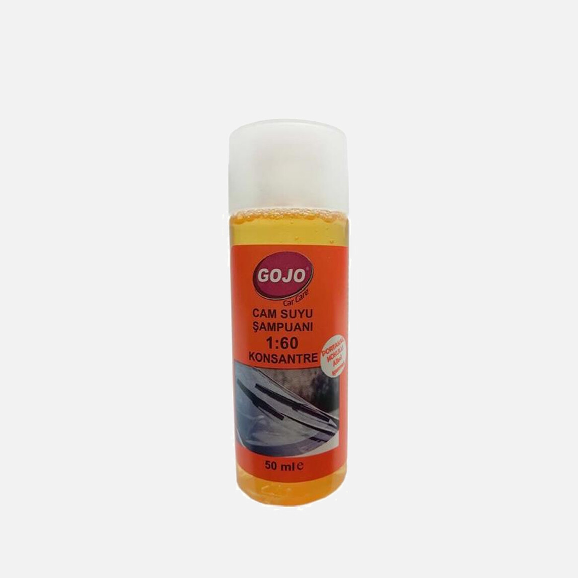    Gojo Konsantre Cam Suyu Şampuanı 50Ml.  