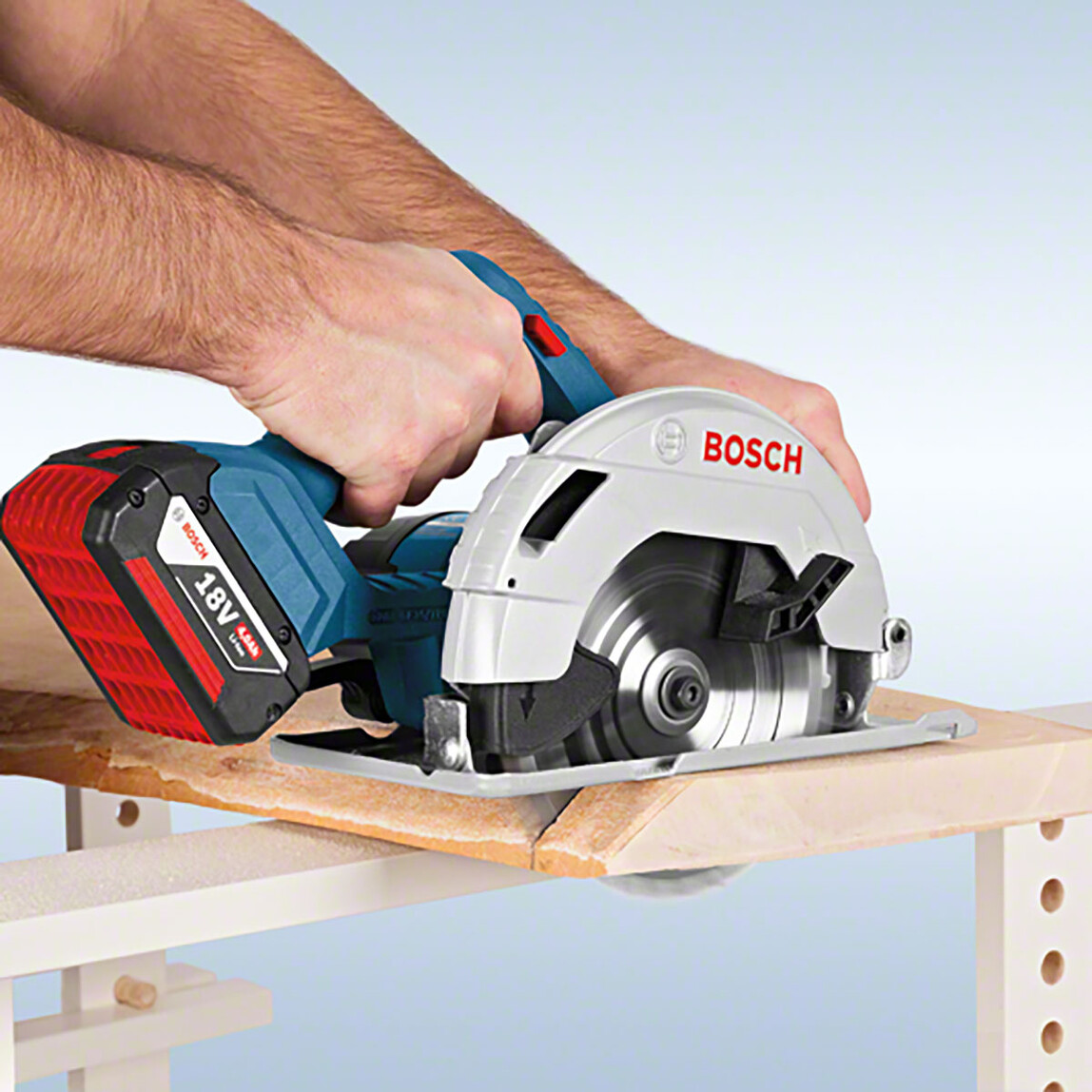    Bosch Profesyonel GKS-18V-57 18V 165 mm Solo Akülü Daire Testere(Aküsüz)  