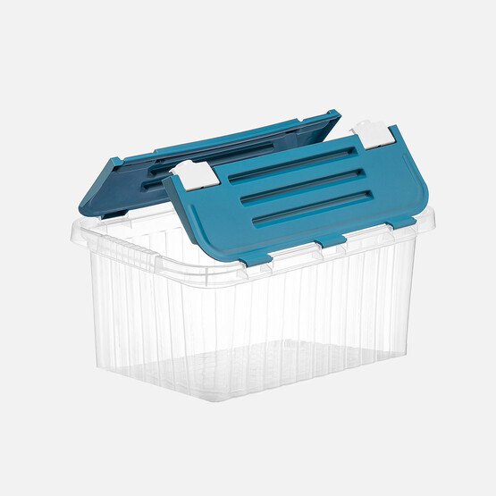 Dünya Plastik 10 lt Derin Split Box Şeffaf 