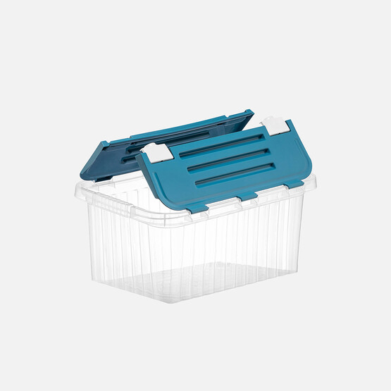 Dünya Plastik 18 lt Derin Split Box Şeffaf 
