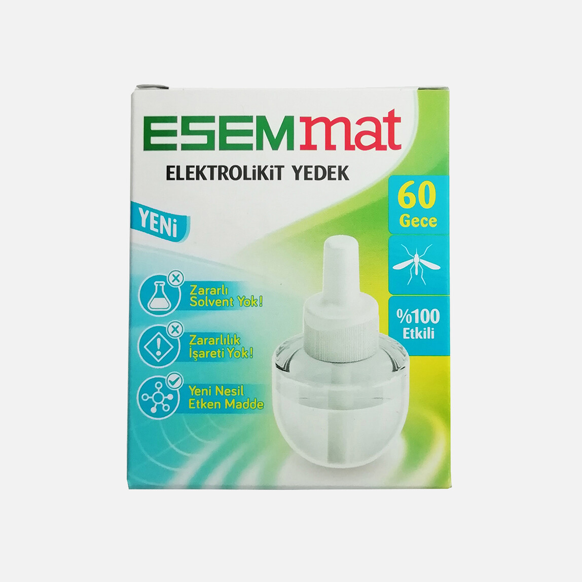    Esemmat Elektrolikit Yedek  60 Gece Etkili  