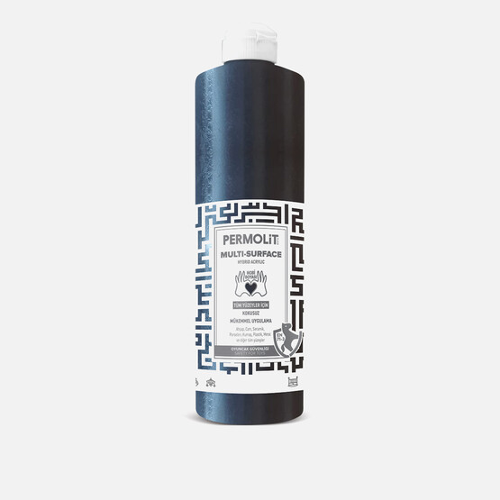 Permolit Akrilik Boya Siyah Multi Surface 0,5 lt