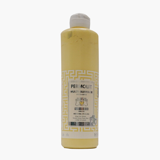 Permolit 0,5 lt Akrilik Boya Açık Sarı Multi Surface 