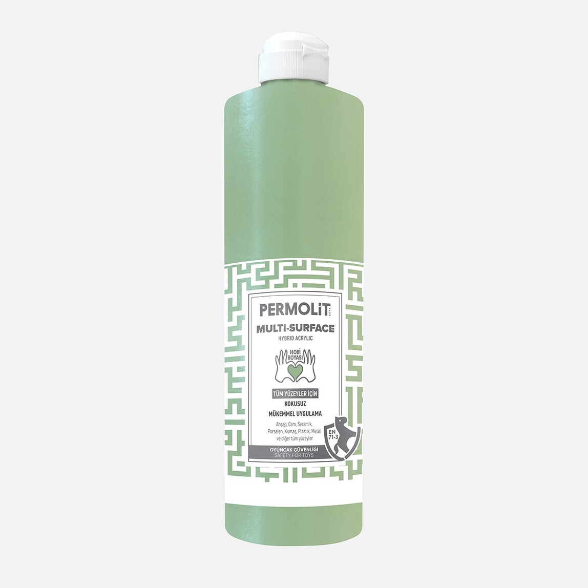    Permolit 0,5 L Multi Surface Akrilik Boya Soluk Deniz  