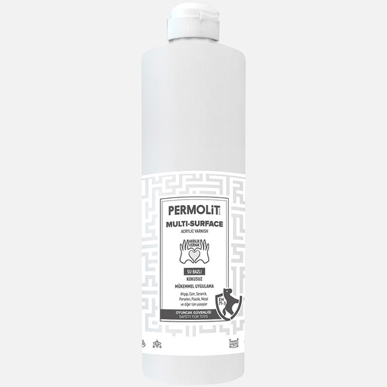 Permolit 0,5 L Multi Surface Akrilik Vernik Yarı Mat 