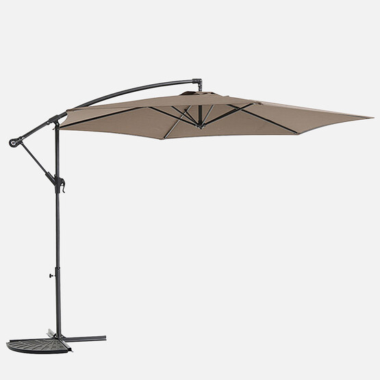 Sunfun Parasol Şemsiye Kahverengi 300 cm 