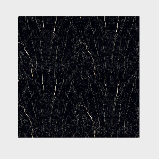 Tink Mermer Desenli Siyah Duvar PVC Karo 30 x 30 cm 