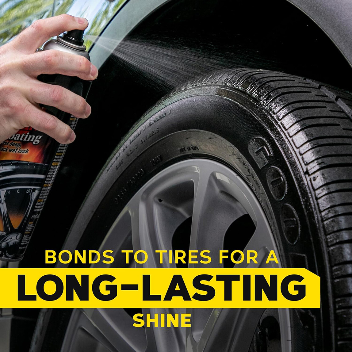    Meguiars Hot Shine Lastik Parlatıcı 425 gr  