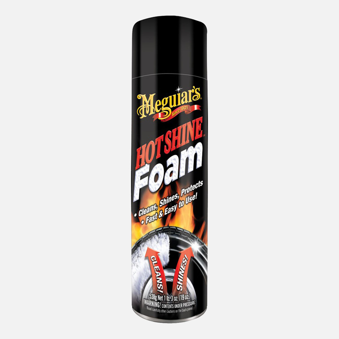    Meguiars Hot Shine Lastik Parlatıcı Köpük 444 ml  