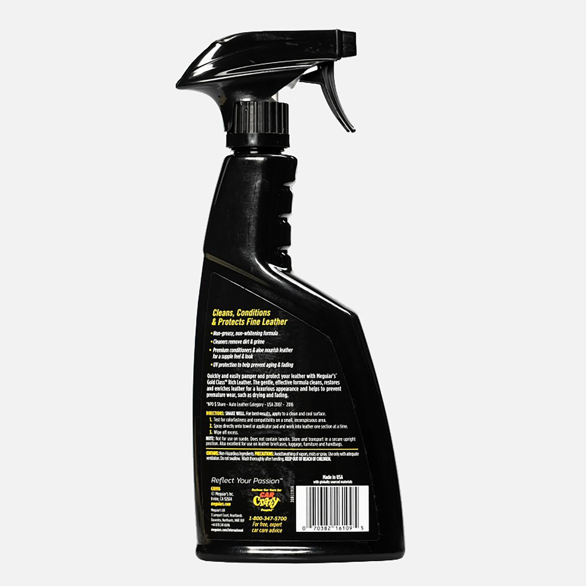    Meguiars Gold Class Deri Temizleyici-Koruyucu 473 ml  
