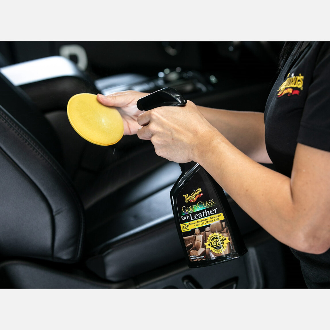    Meguiars Gold Class Deri Temizleyici-Koruyucu 473 ml  
