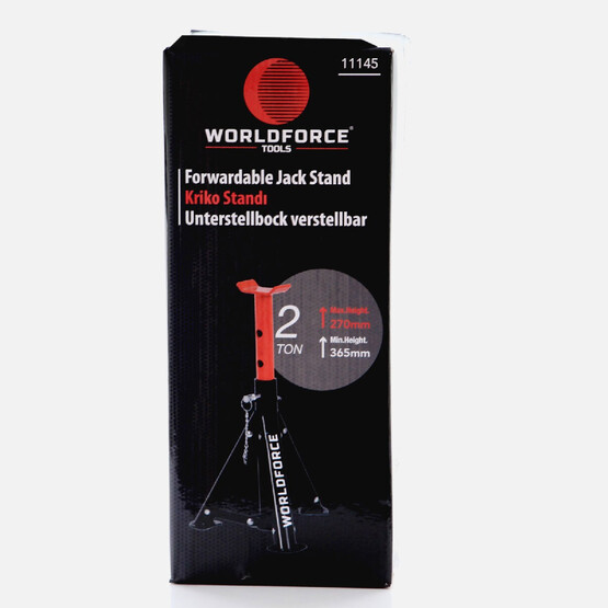 Worldforce Kriko Standı 2 Ton Katlanır - 11145 