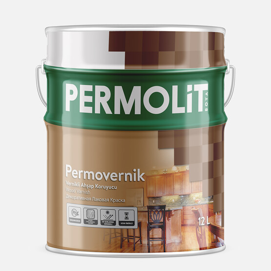 Permolit 12 L Permovernik Ahşap Koruyucu Ceviz