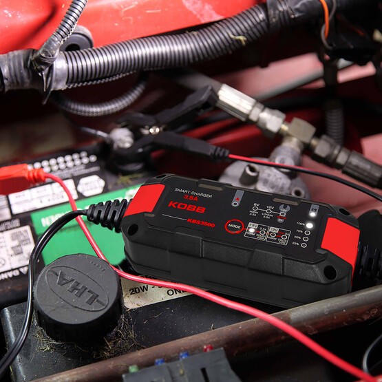 Kobb KBS3500 6V/12V 60Ah Akıllı Akü Şarj ve Akü Bakım Cihazı 