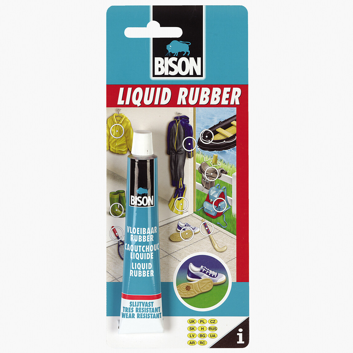    Bison Liquid Rubber 50 ml (Sıvı Kauçuk) Tüp Blister  