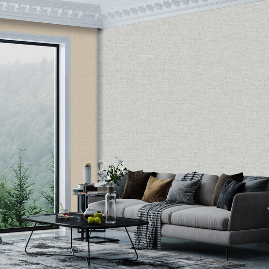 Yasham Papro By Yasham 11619-2 Desenli Duvar Kağıdı Krem 52 cm x 10 m