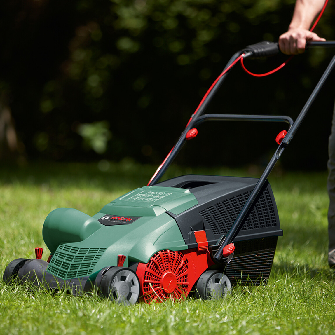    Bosch Universalverticut 1100 Elektrikli Çim Havalandırma Makinesi  