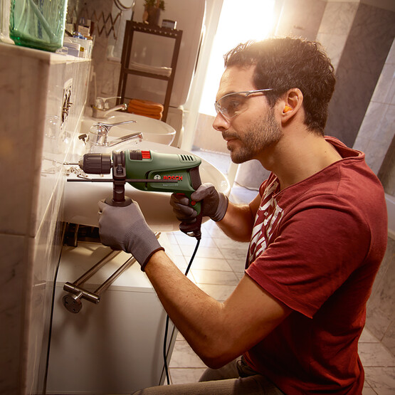 Bosch Easyimpact 600 W Darbeli Matkap 