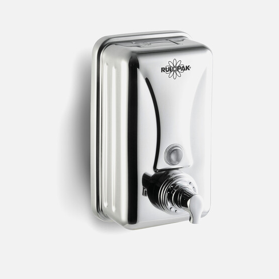 Rulopak Paslanmaz Parlak Köpük Sabun Dispenseri 1000ml
