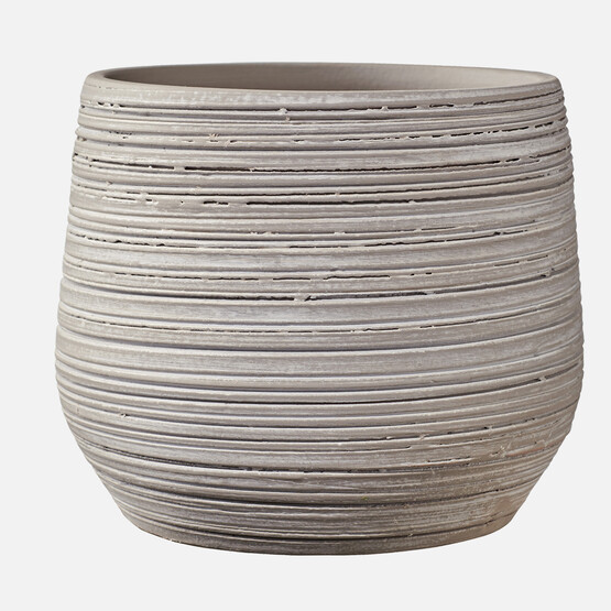 Ravenna Saksı Gri 14 cm