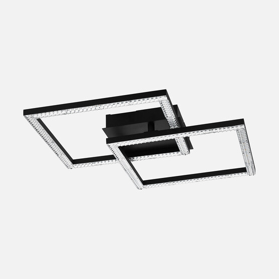 Eglo Lejias Led Plafonyer Siyah 21W 