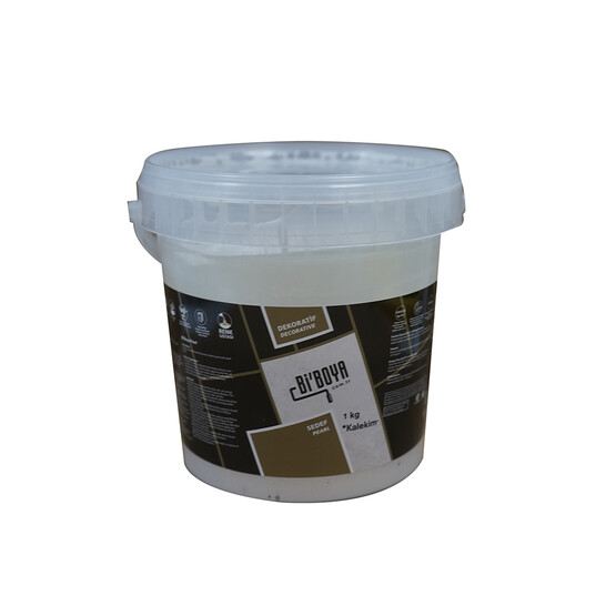 Bi'Boya Sedef Gümüş Beyaz 1 Kg
