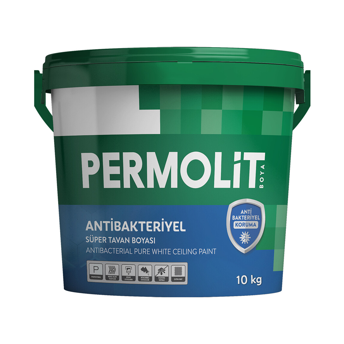    Permolit 10 KG Antibakteriyel Süper Tavan Boya 