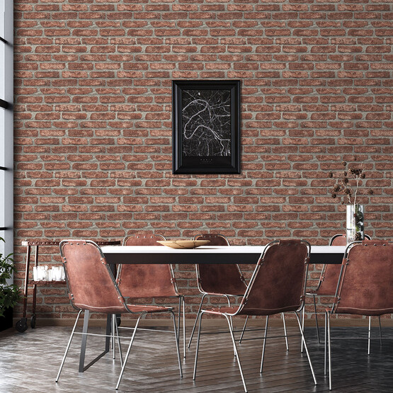Yasham Papro By Yasham 11614-4 Desenli Duvar Kağıdı Kahve 52 cm x 10 m