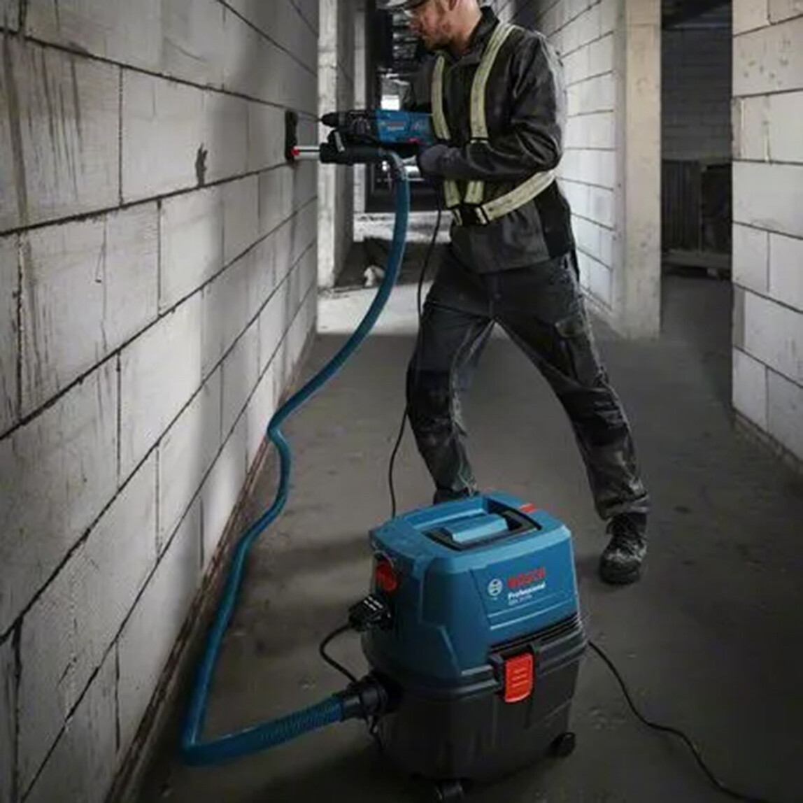    Bosch Profesyonel GAS 15 PS 1100 W Islak-Kuru Elektrikli Süpürge   