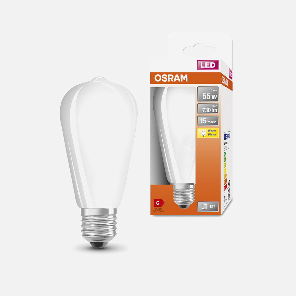    Osram Led Edison 6.5 W Beyaz E27 LED Ampul 